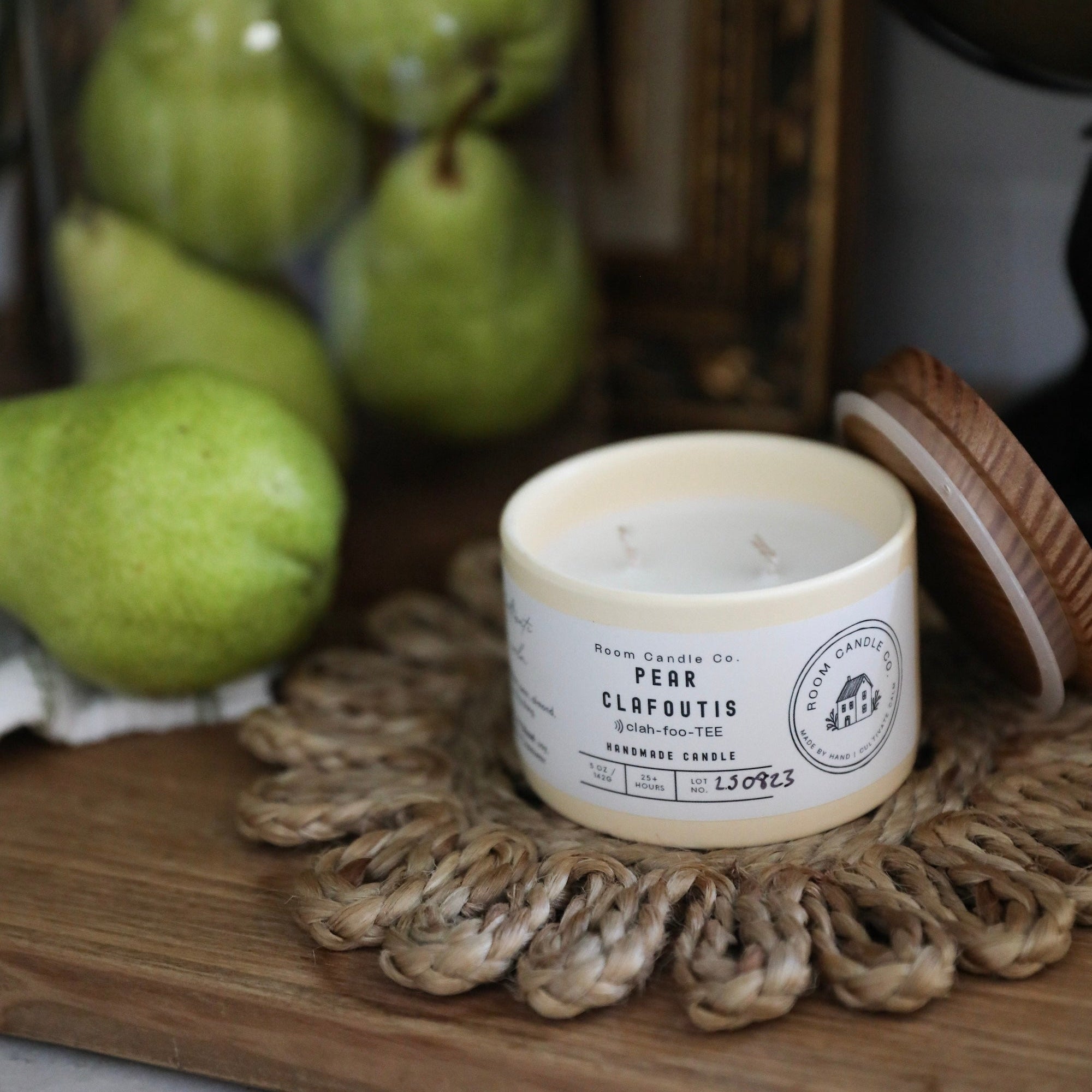 Room Candle Co Pear Clafoutis Candle