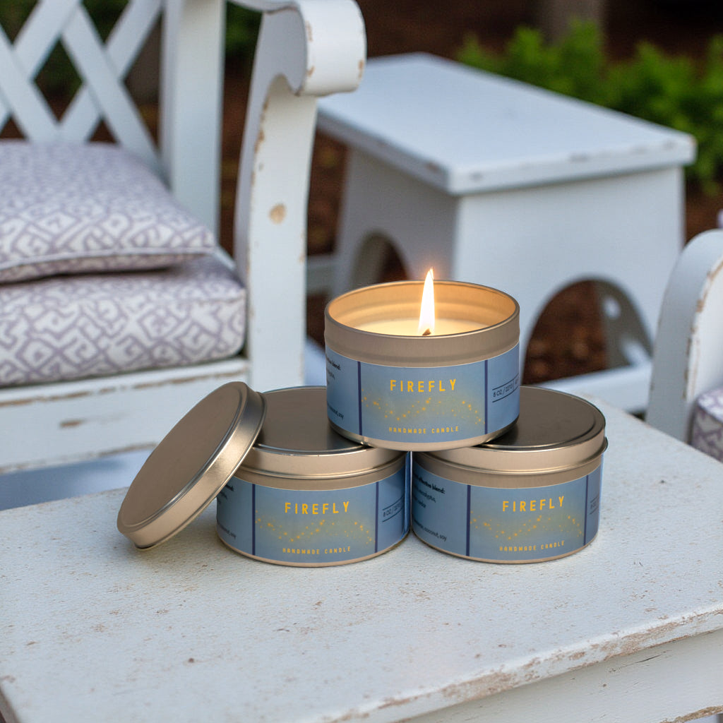 Room Candle Co Firefly Citronella Candle Set of 3 candle