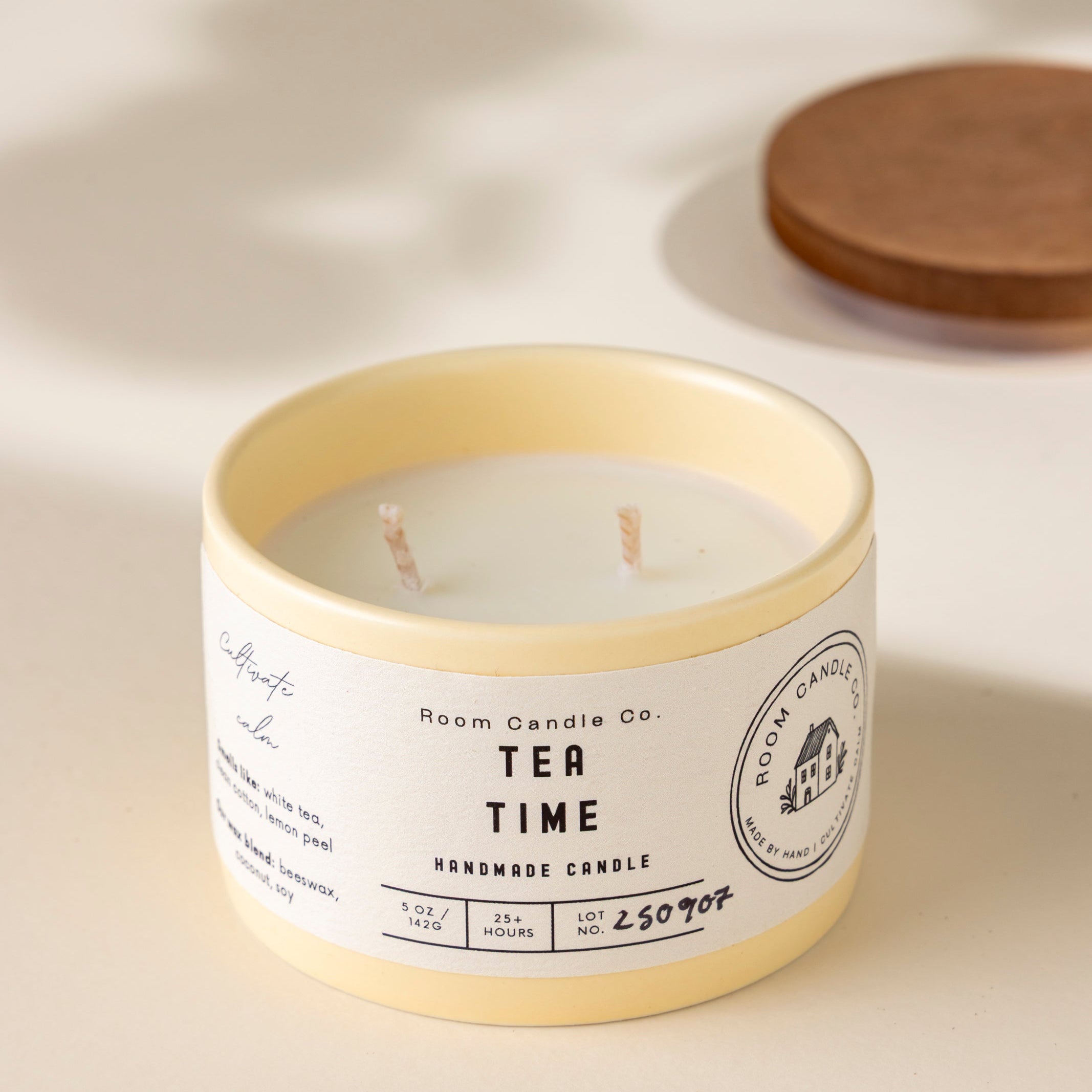 Room Candle Co Tea Time Candle