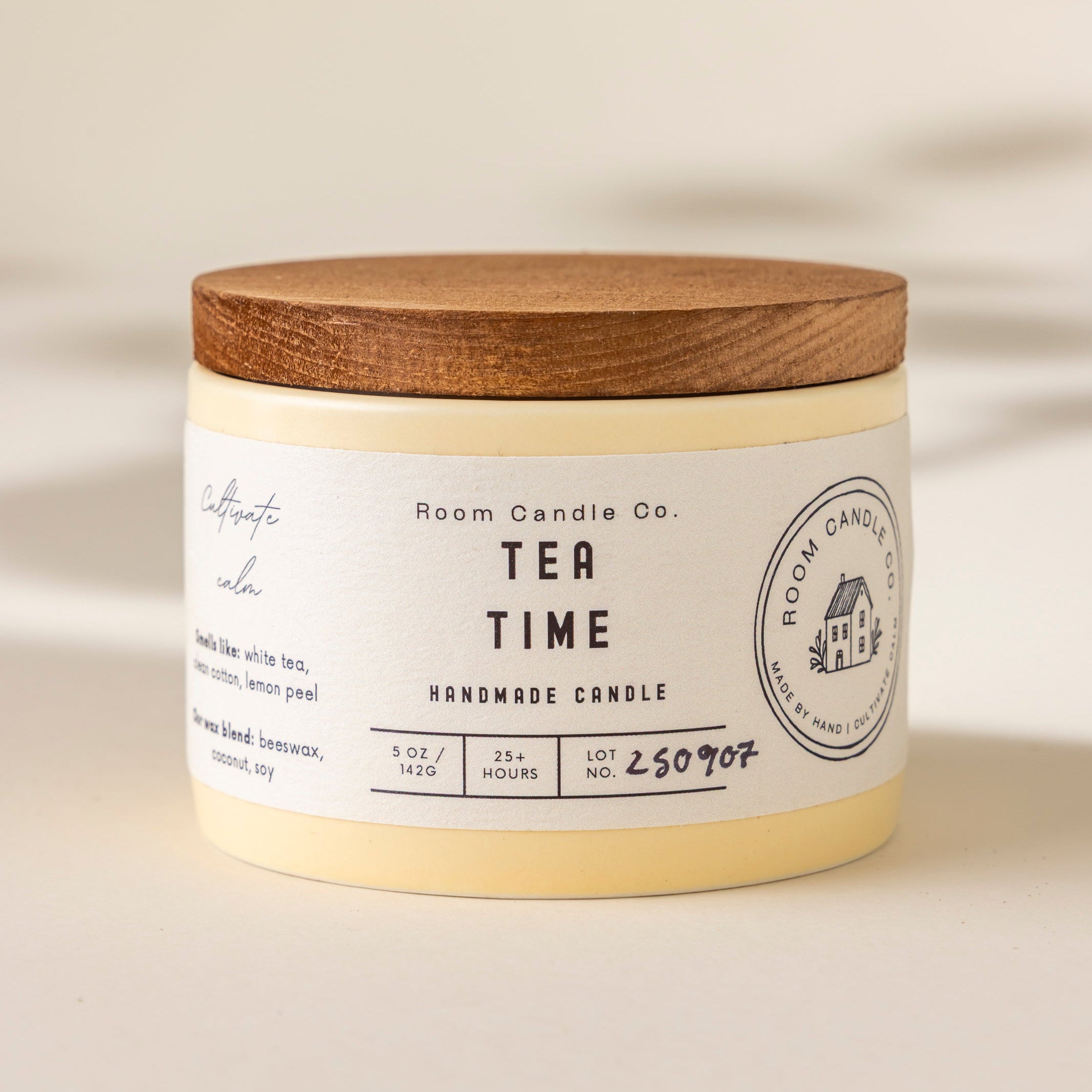 Room Candle Co Tea Time Candle