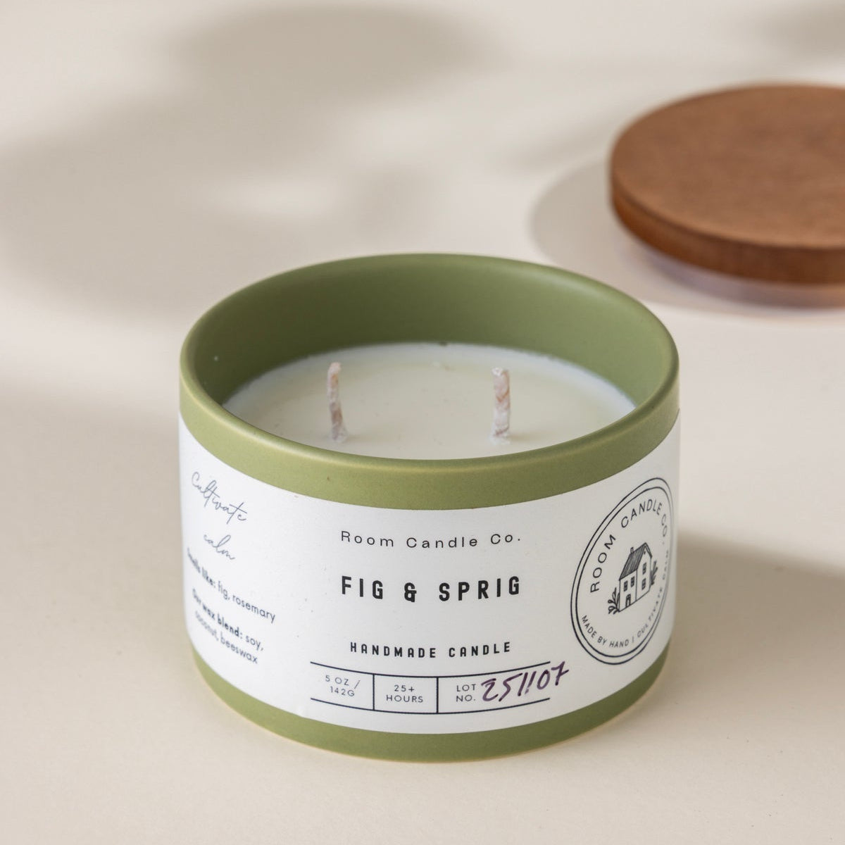 Room Candle Co Fig & Sprig Candle
