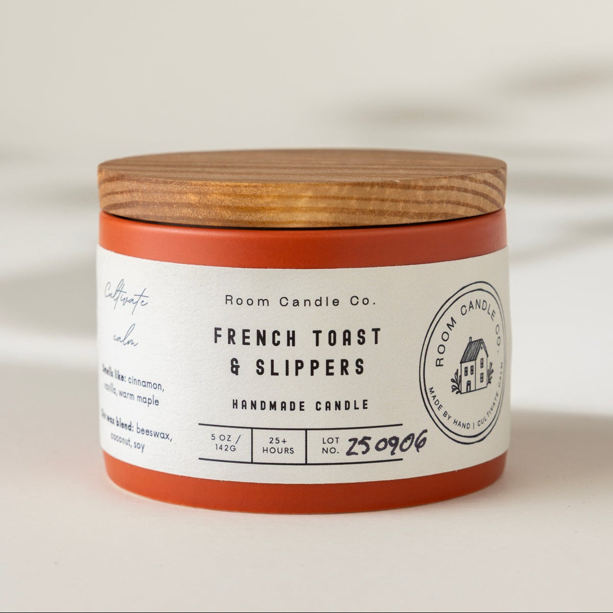 Room Candle Co French Toast & Slippers Candle